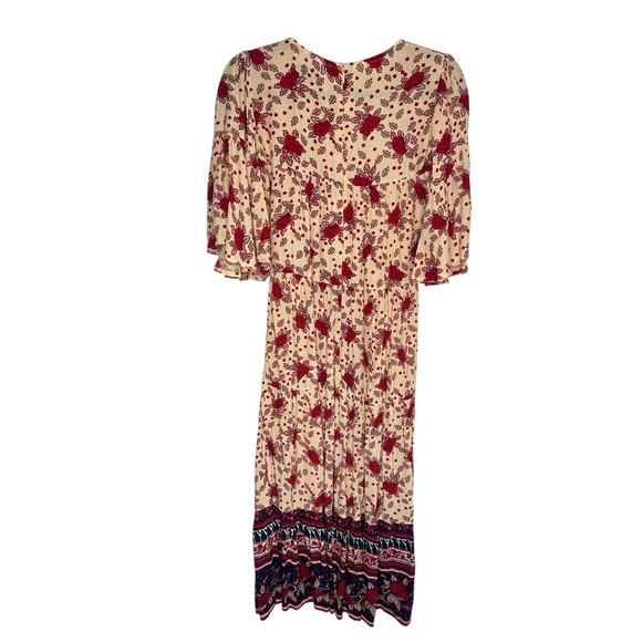 Anthropologie Faithfull the Brand Melia Midi Dress Size 2 Small Floral Boho S - Picture 6 of 12